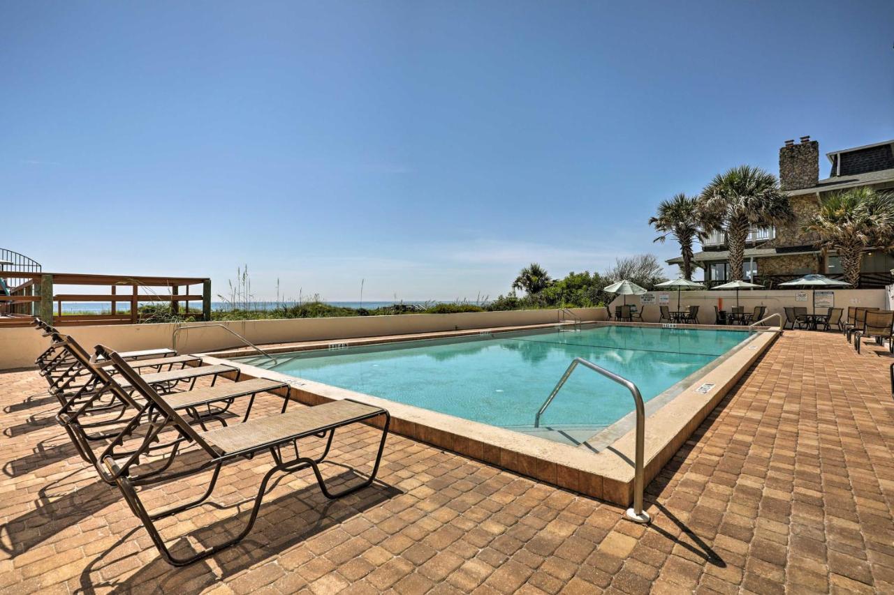 Oceanfront St Augustine Studio With Pool Access! 圣奥古斯丁 外观 照片