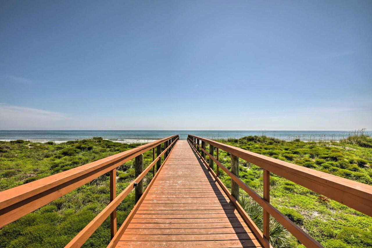 Oceanfront St Augustine Studio With Pool Access! 圣奥古斯丁 外观 照片