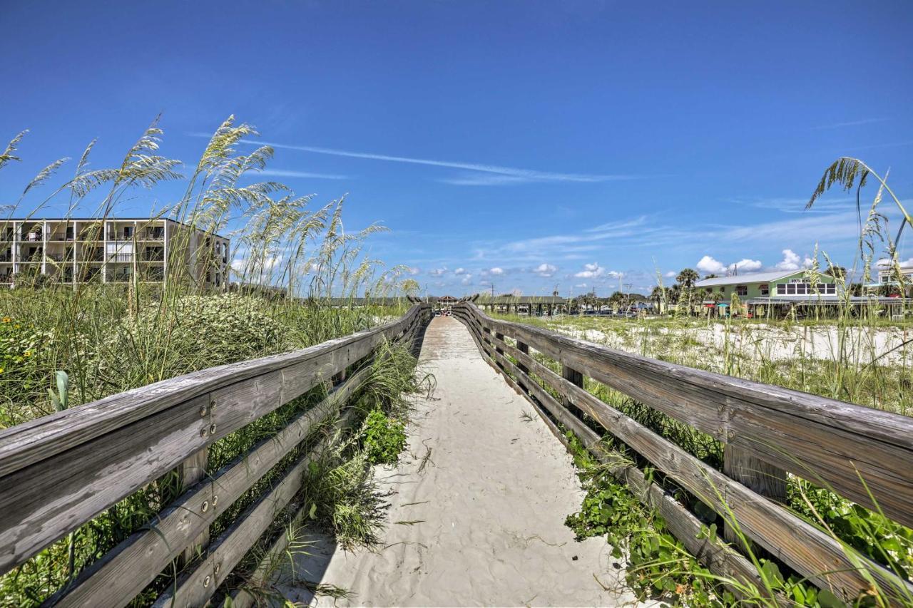 Oceanfront St Augustine Studio With Pool Access! 圣奥古斯丁 外观 照片