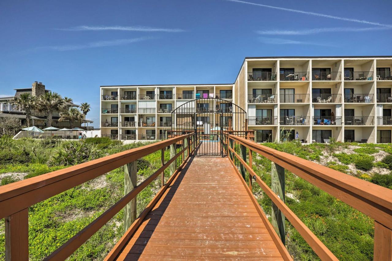 Oceanfront St Augustine Studio With Pool Access! 圣奥古斯丁 外观 照片